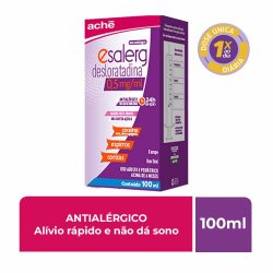 Esalerg Xarope 0,5mg/ml 100ml + Seringa Dosadora