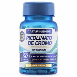 Picolinato De Cromo Catarinense 60 Cápsulas