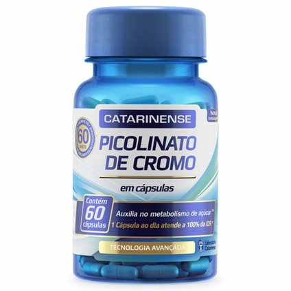 PICOLINATO DE CROMO CATARINENSE 60 CÁPSULAS