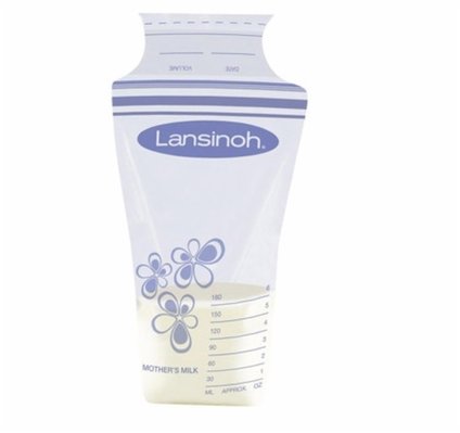 SACOS ARMAZENAMENTO PARA LEITE LANSINOH COM 25