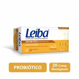 LEIBA 200MI OD 20 COMPRIMIDOS MASTIGÁVEIS