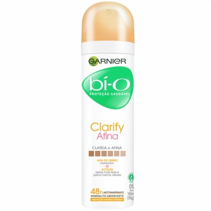 DESODORANTE GARNIER BÍ-O CLARIFY AFINA FEMININO AEROSOL 150ML