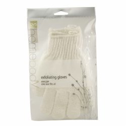 Luva Esfoliante Para Banho Qvs Bege