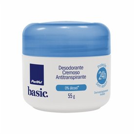 DESODORANTE CREME COM PERFUME PANVEL BASIC 55G