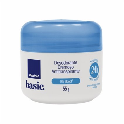 DESODORANTE CREME COM PERFUME PANVEL BASIC 55G