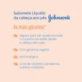 SABONETE LIQUIDO JOHNSONS BABY CABEÇA AOS PÉS REFIL 180ML