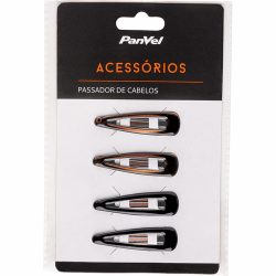 Passador De Cabelo Panvel Ace 4 Und Misto Pre/mar
