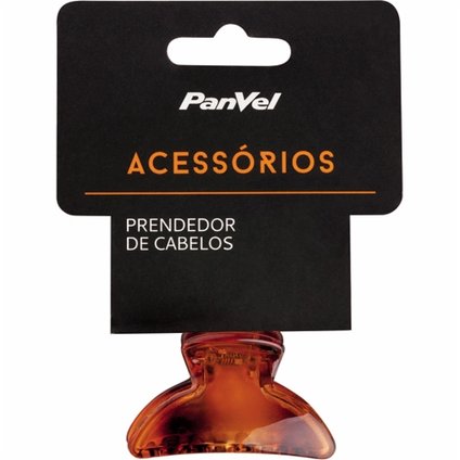 PIRANHA PARA CABELO PANVEL ACESSÓRIOS TARTARUGA PEQUENA