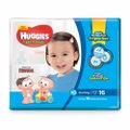 FRALDA HUGGIES TRIPLA PROTEÇÃO JUMBINHO XG COM 16 UNIDADES