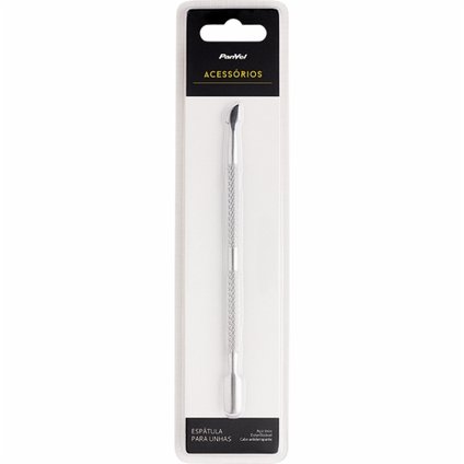 ESPÁTULA DUPLEX AÇO INOX PANVEL ACESSÓRIOS (EMPURRADOR E RASPADOR DE CUTÍCULA)