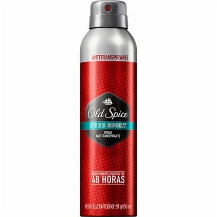 DESODORANTE OLD SPICE PURE SPORT AEROSOL 93G