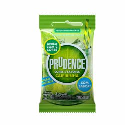 Preservativo Prudence C&s Caipirinha C/3