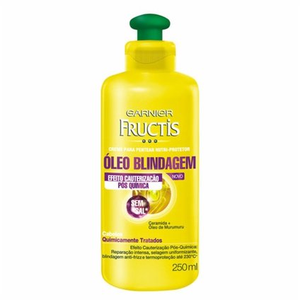 CREME PARA PENTEAR FRUCTIS OLEO REPARAÇÃO POS QUIMICA 250ML