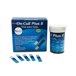 Tira De Glicemia On Call Plus Test Strip 50 Unidades