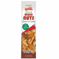 Mixed Nuts Barra Nozes E Canela 30g Avulso