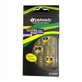 UNHAS POSTIÇAS JULYBEAUTY FASHION BRASIL