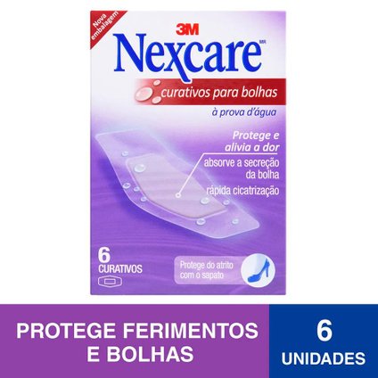 CURATIVO NEXCARE PARA BOLHAS COM 6