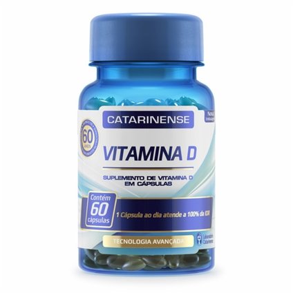 VITAMINA D CATARINENSE 60 CAPSULAS