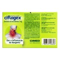 PASTILHA DE GARGANTA CIFLOGEX DIET 3MG MENTA E LIMÃO COM 12 PASTILHAS