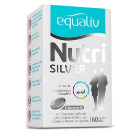 MULTIVITAMÍNICO EQUALIV NUTRI SILVER 60 CÁPSULAS