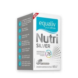 Multivitamínico Equaliv Nutri Silver 60 Cápsulas
