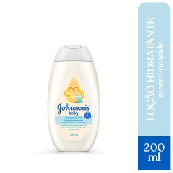 Loção Hidratante Johnsons Baby Recém Nascido 200ml