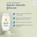 LOÇÃO HIDRATANTE JOHNSONS BABY RECÉM NASCIDO 200ML