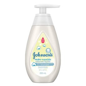 SABONETE LÍQUIDO JOHNSON'S BABY RECÉM NASCIDO 200ML
