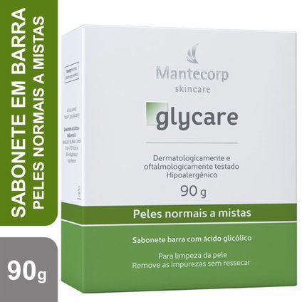 SABONETE EM BARRA GLYCARE 90G