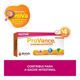 SUPLEMENTO ALIMENTAR PROVANCE PROBIÓTICO 108 UFC LIMA-LIMÃO COM 30 COMPRIMIDOS