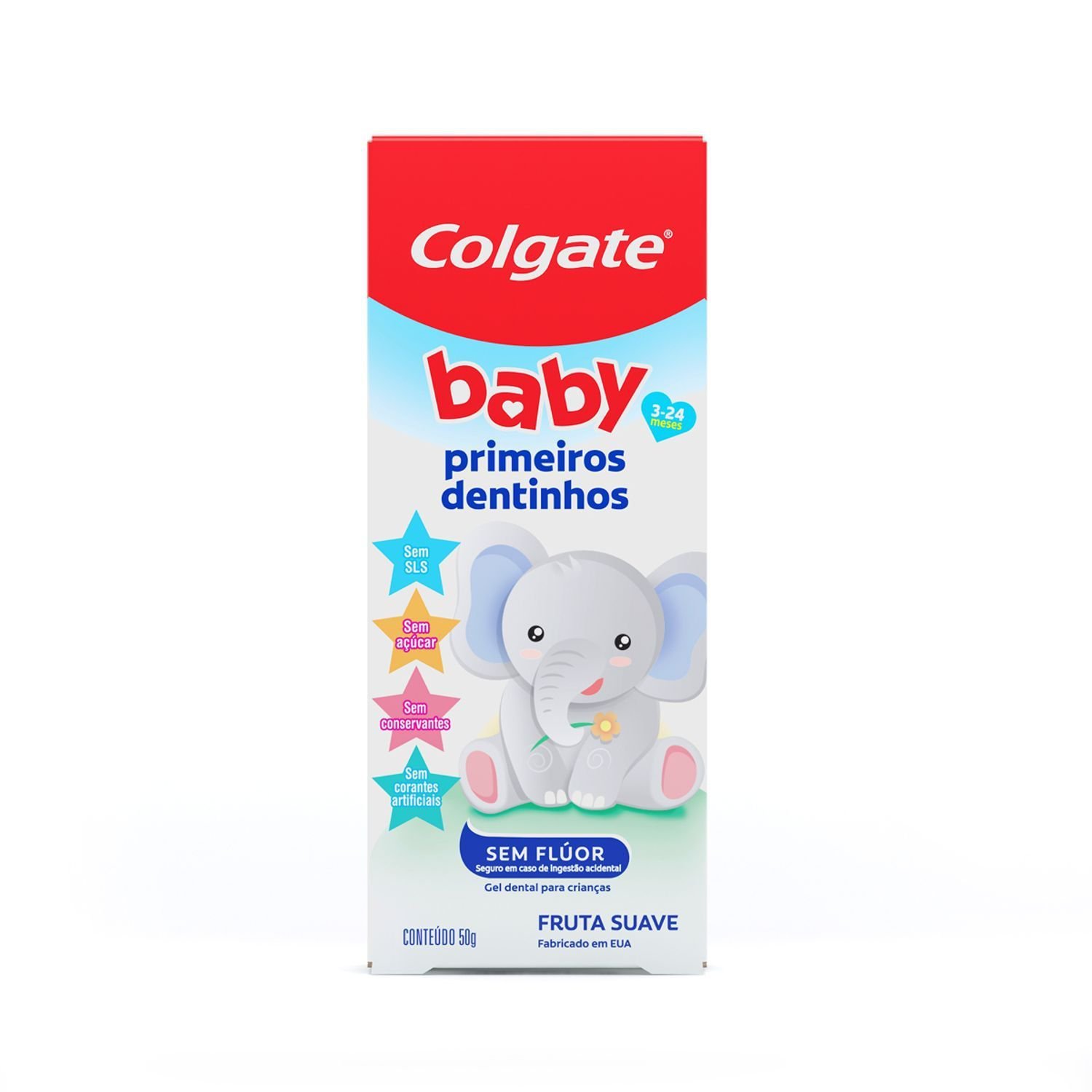 Gel Dental Infantil Colgate Baby Primeiros Dentinhos 50g