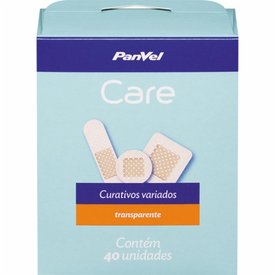 CURATIVO PANVEL FORMAS VARIADAS COM 40 UNIDADES