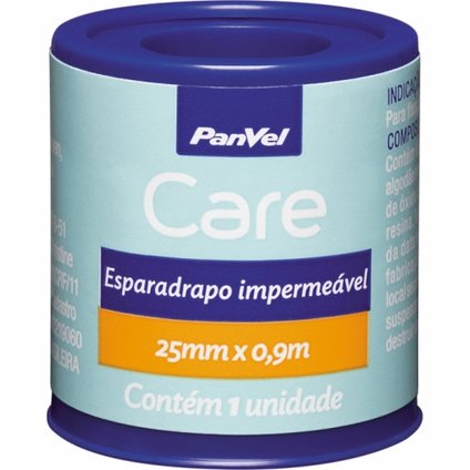 ESPARADRAPO IMPERMEÁVEL PANVEL CARE 2,5CMX0,9M