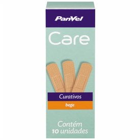 CURATIVO PANVEL CARE BEGE C/10 UNIDADES