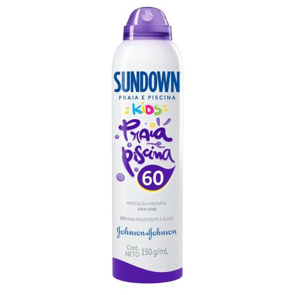 PROTETOR SOLAR SUNDOWN KIDS FPS60 SPRAY 150ML