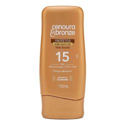 Kit Leve 2 Pague 1 Protetor Solar Cenoura&bronze Fps15 Cor 110ml, R$14,75 Cada No Pack