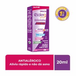 Esalerg Desloratadina 1,25mg/ml Solução Em Gotas 20ml