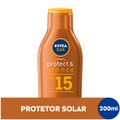 PROTETOR SOLAR NIVEA SUN PROTECT & BRONZE FPS15 200ML