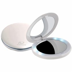 Espelho De Maquiagem Portátil Com Iluminação Pocket Mirror
