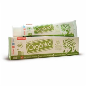 CREME DENTAL CONTENTE ORGÂNICO 80G