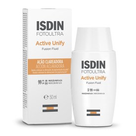 PROTETOR SOLAR FACIAL ISDIN FOTOULTRA ACTIVE UNIFY SEM COR FPS99 50ML