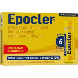 Epocler Abacaxi 6 Flaconetes 10ml Cada
