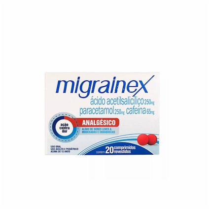 MIGRAINEX 20 COMPRIMIDOS