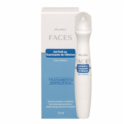 GEL ROLL ON SUAVIZANTE DE OLHEIRAS PANVEL FACES 15ML