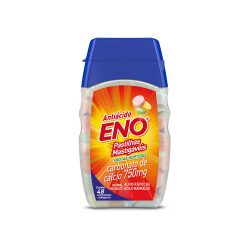 Eno Tabs Comprimidos Mastigáveis Frutas Sortidas Com 48