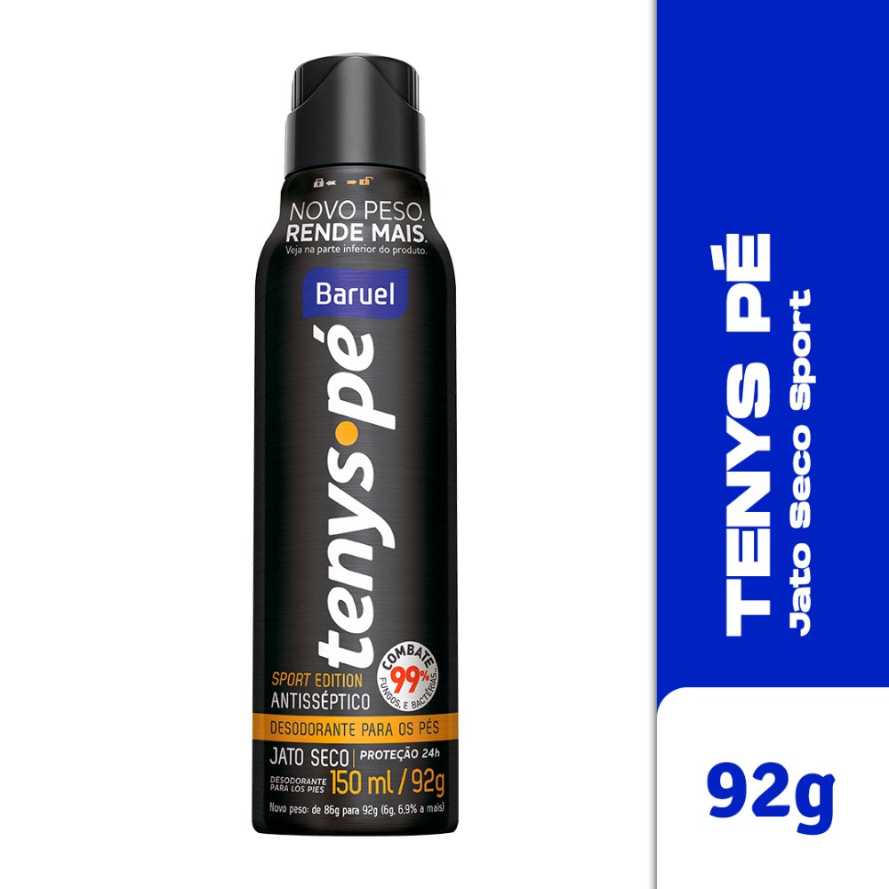 Tenys Pé Jato Seco Sport Edition 86g