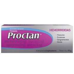 Proctan Pomada 25g Com 6 Aplicadores