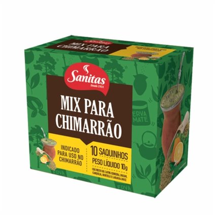CHÁ MIX PARA CHIMARRÃO LIFAR SANITAS 10 SAQUINHOS