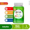 CENTRUM MULTIVITAMINICO ADULTO COM VITAMINAS DE A A Z 150 COMPRIMIDOS