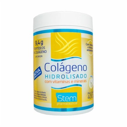 COLÁGENO STEM EM PÓ BAUNILHA 400G